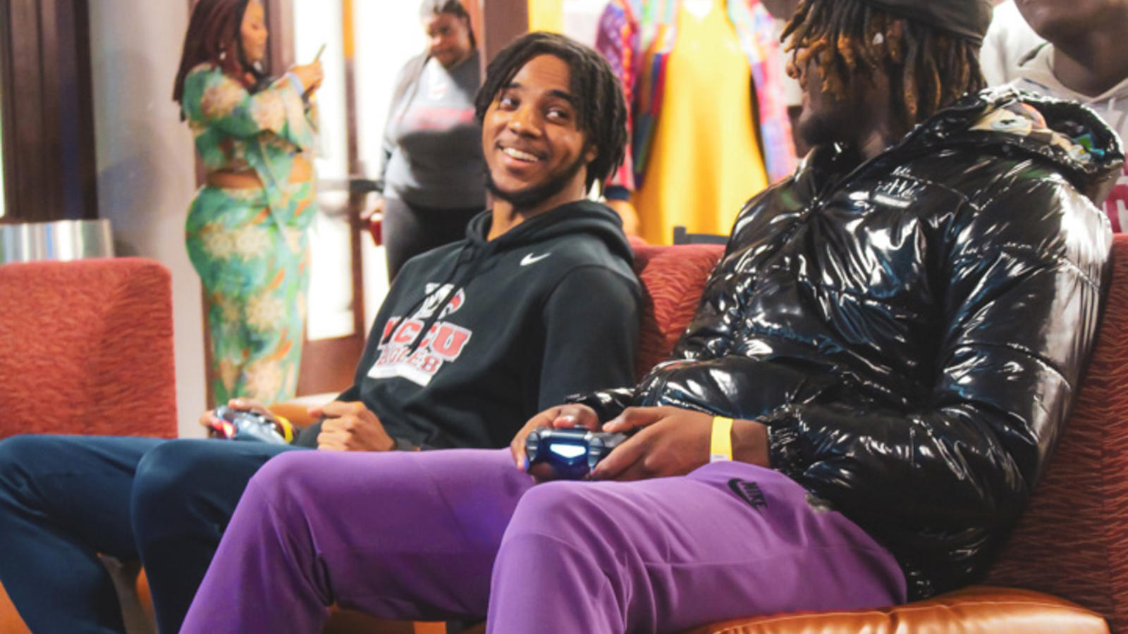 eSports gamers playing