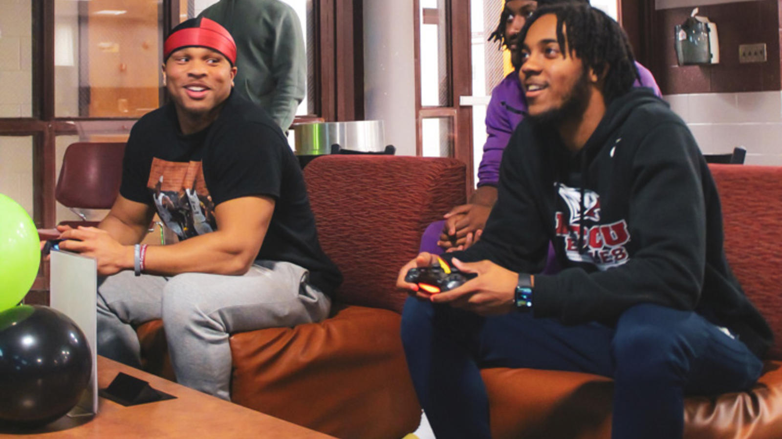 eSports gamers playing