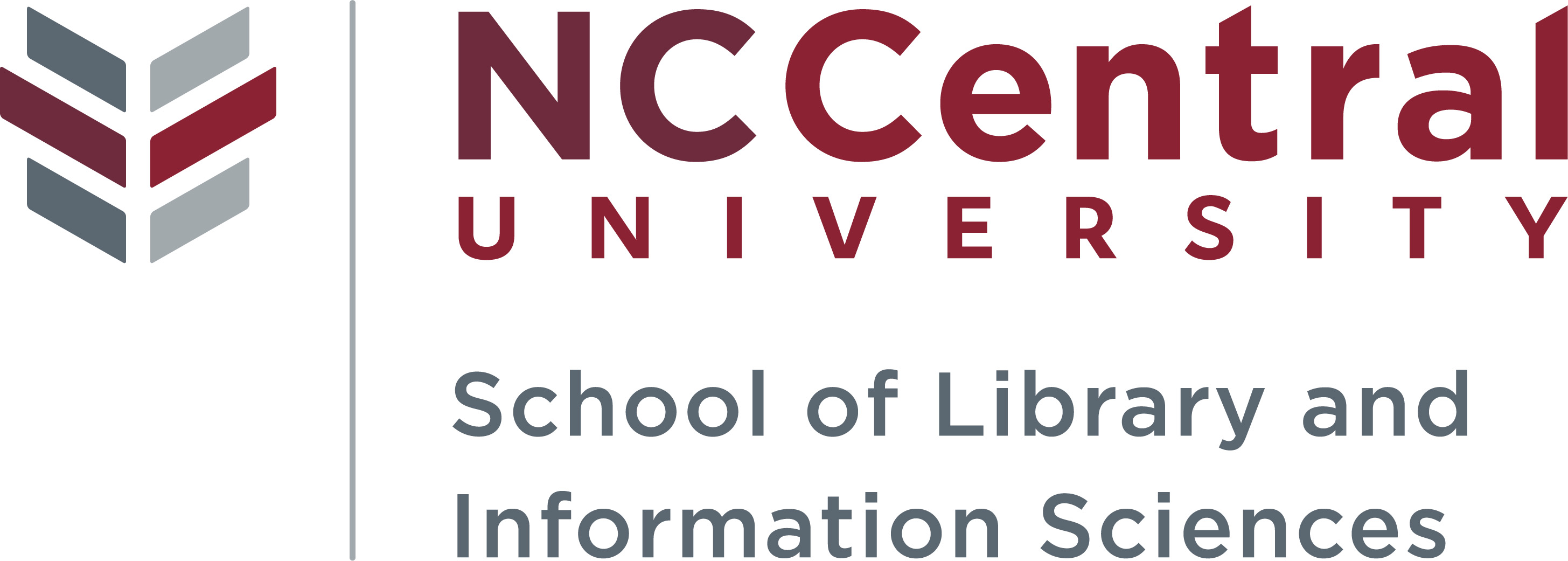 NCCU School of Library and Information Sciences Logo