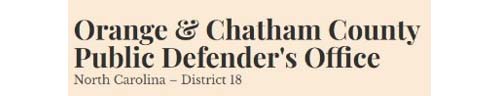Image of Orange &amp; Chatham County Public Defender's Office (District 18) logo