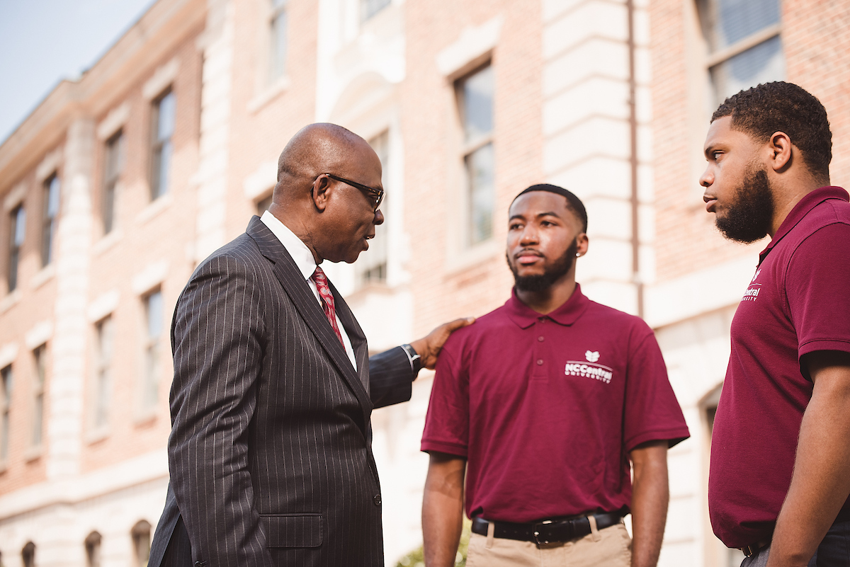 Political Science Students talking