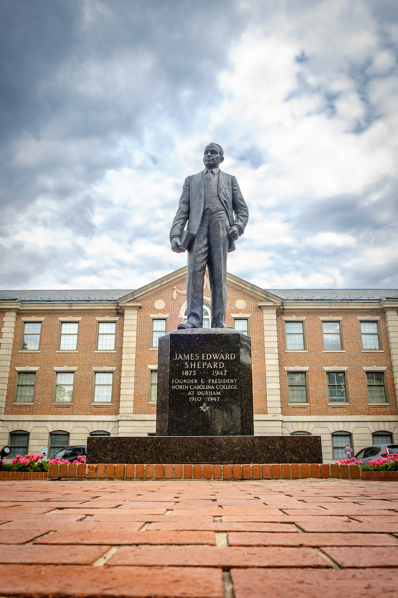 NCCU Statue