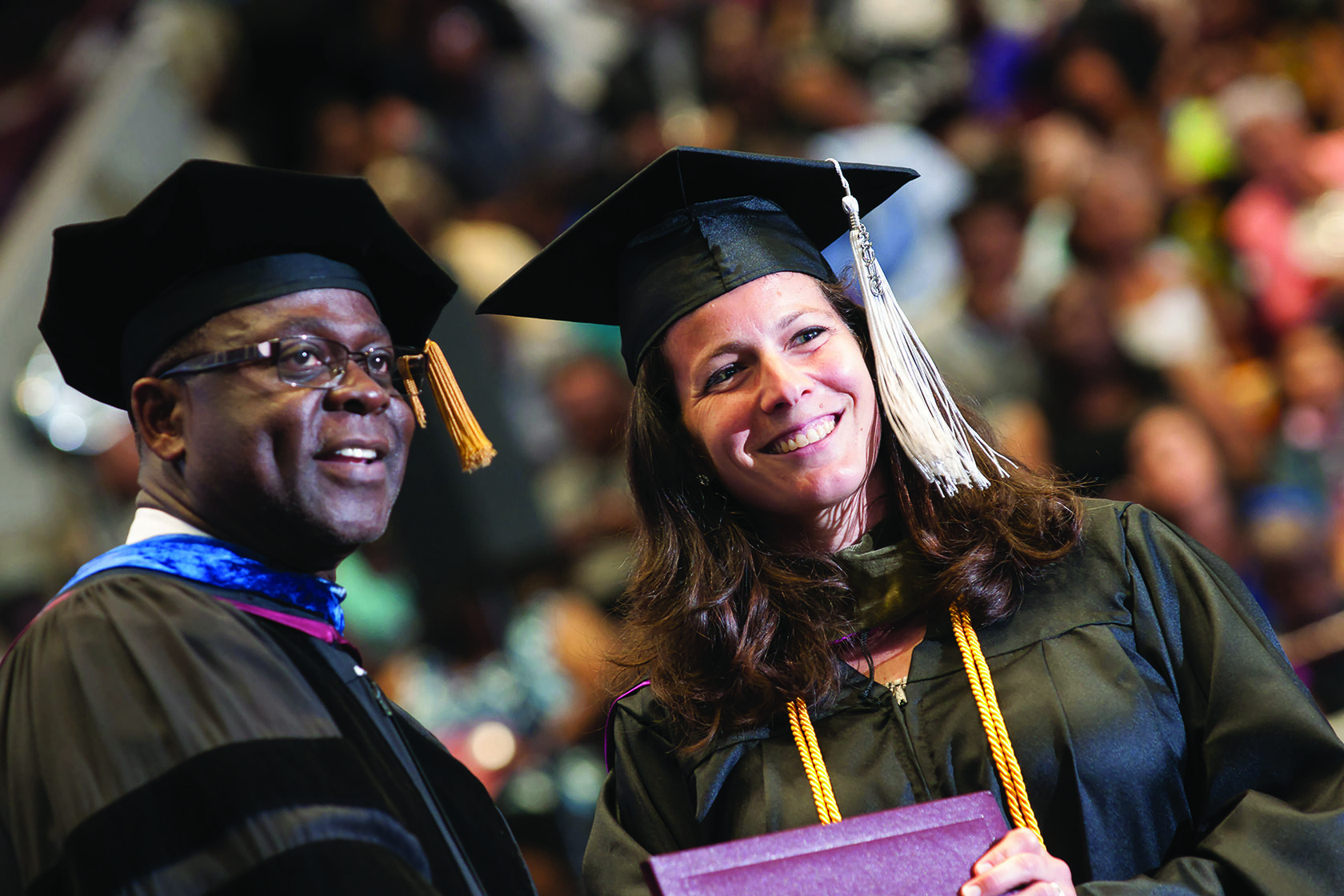 Chancellor with Graduate