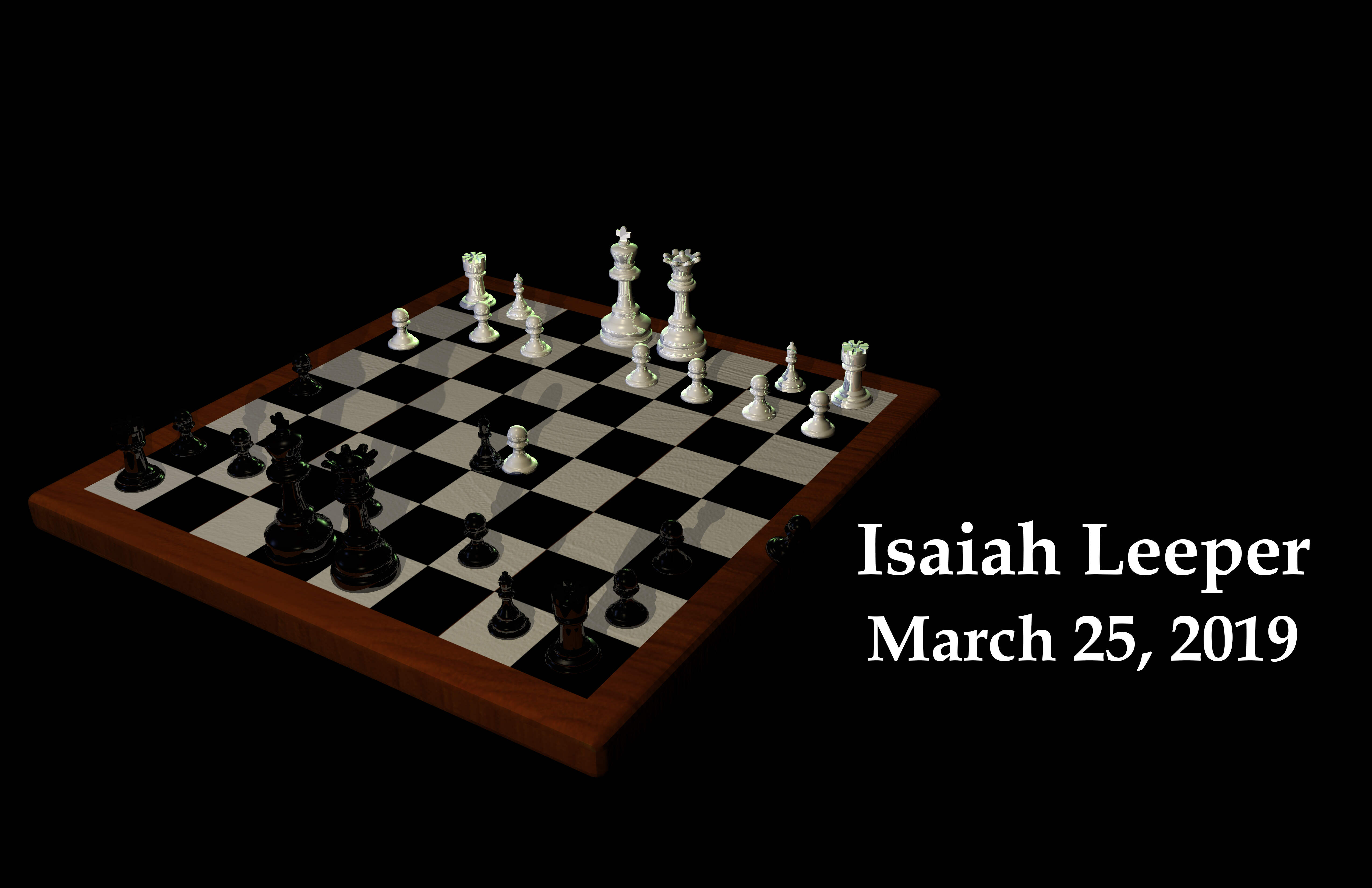 Isaiah Leeper - Chess Board