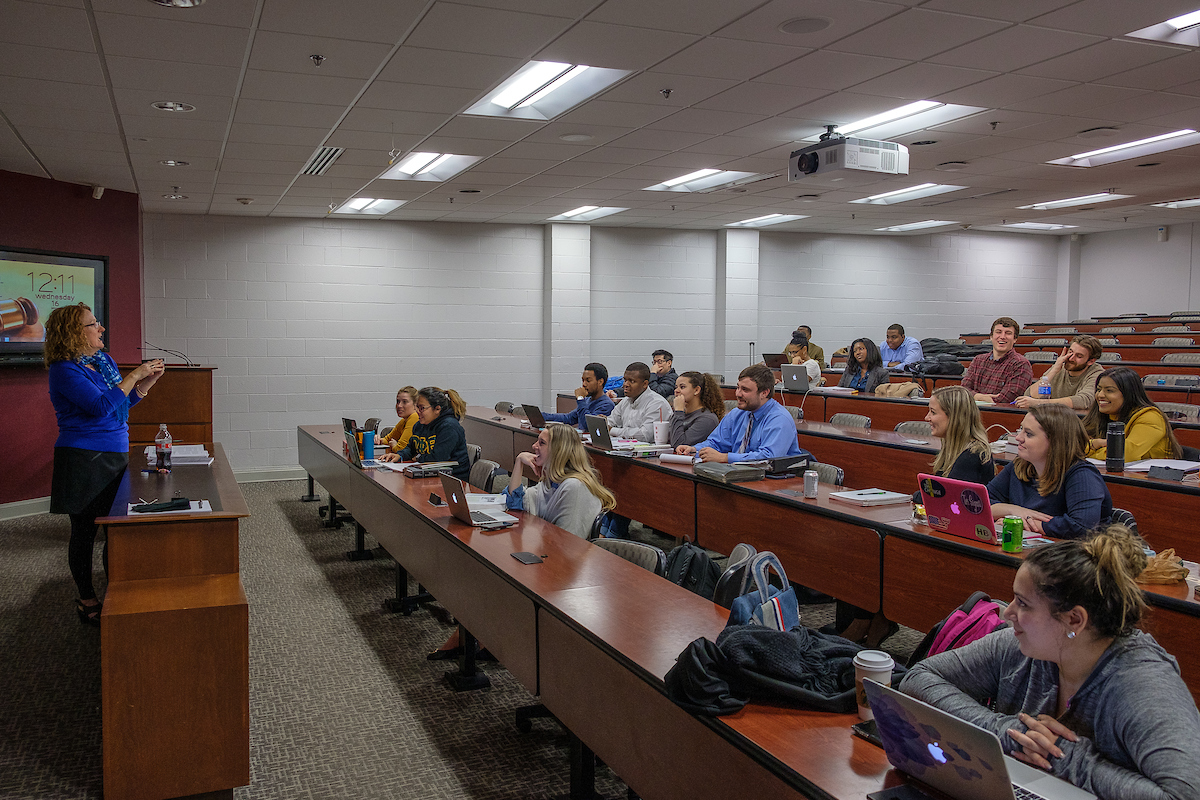 Law School Classroom Shot