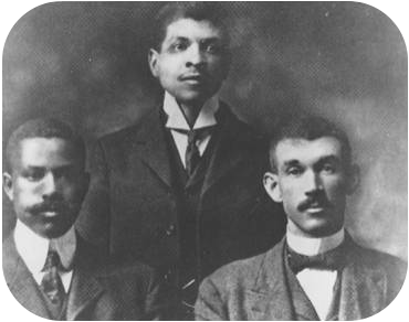 John Merrick, Charles C. Spaulding and Dr. Aaron M. Moore