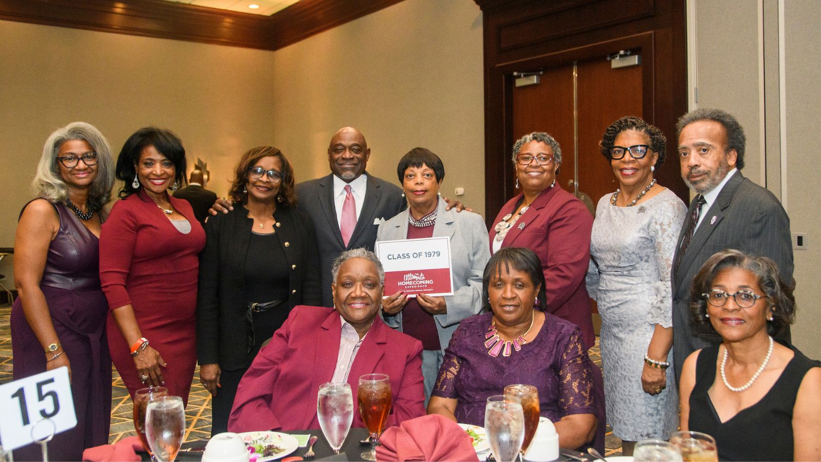 Class of 1979 Alumni on the table