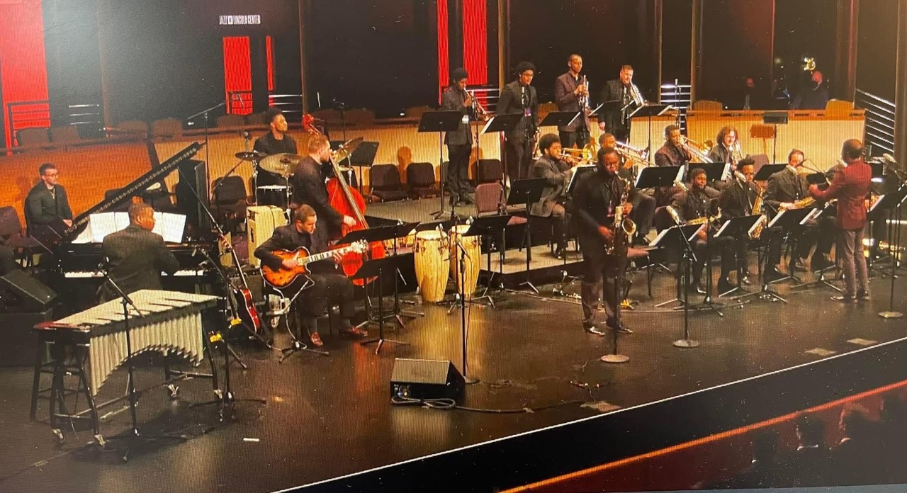 Jazz ensemble at Rose Theater