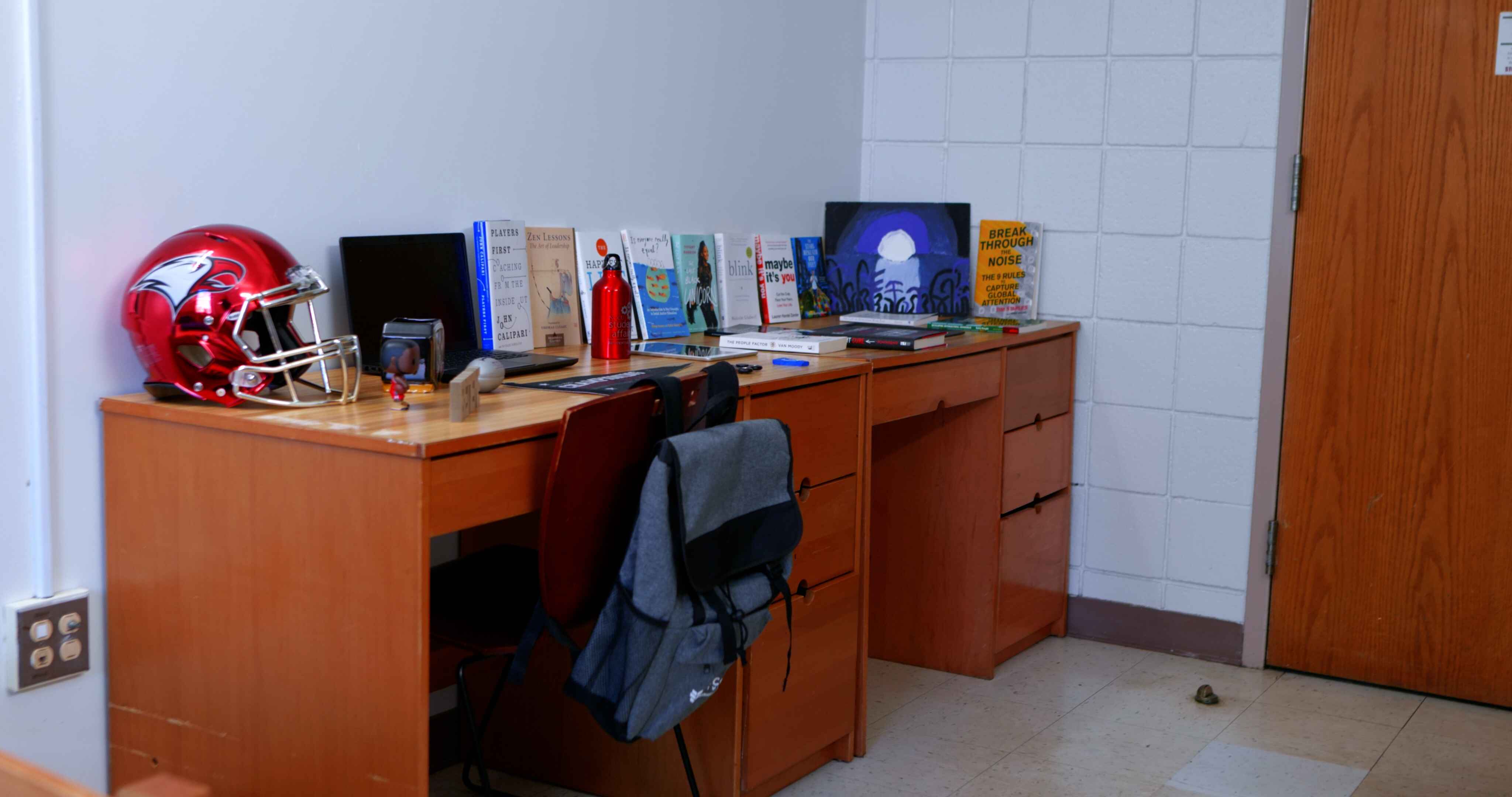 Inside New Residence Hall II Building