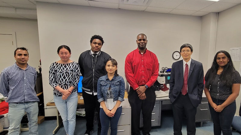 Dr. Yang research group includes ** undergraduates, 1 graduate student, two postdocs, and 1 professor….. all are specialists in machine learning. The group also carries out critical experimentations on high-entropy alloys to generate fresh data or to validate computational predictions.