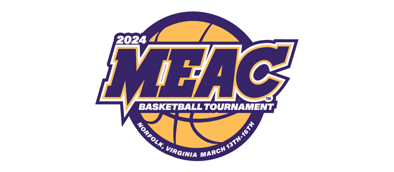 2024 MEAC Basketball Tournament logo
