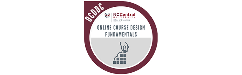 Online Course Design Badge