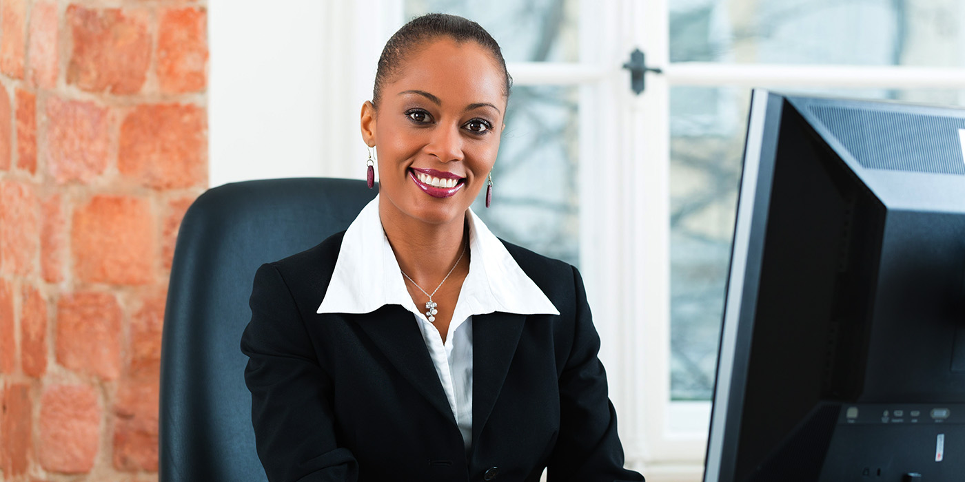 Stock image of a lawyer