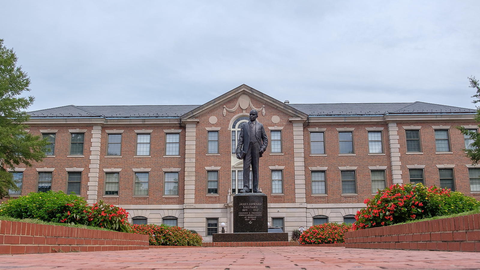 James E Shepard Statue