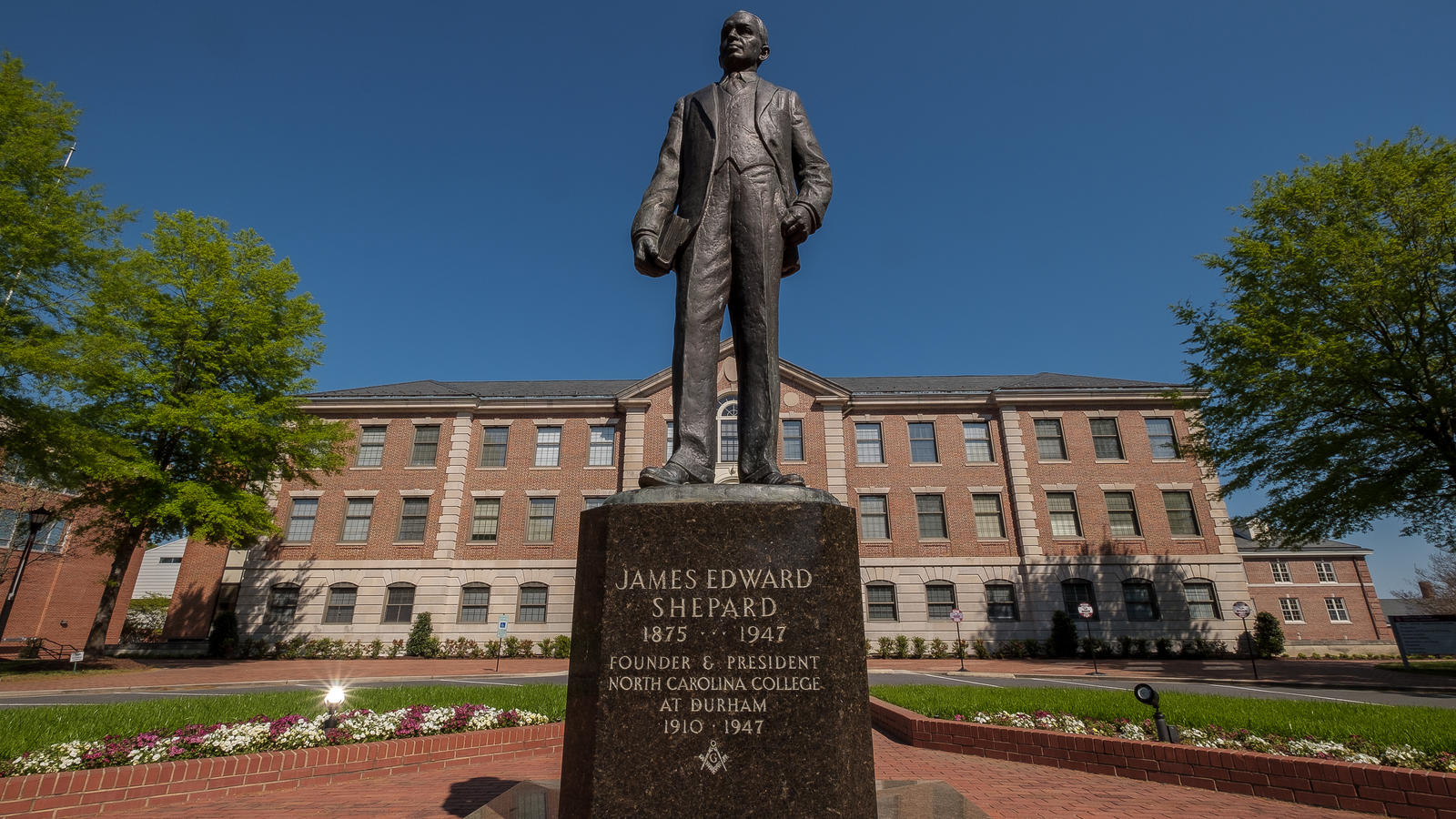 Statue of James E. Shepard