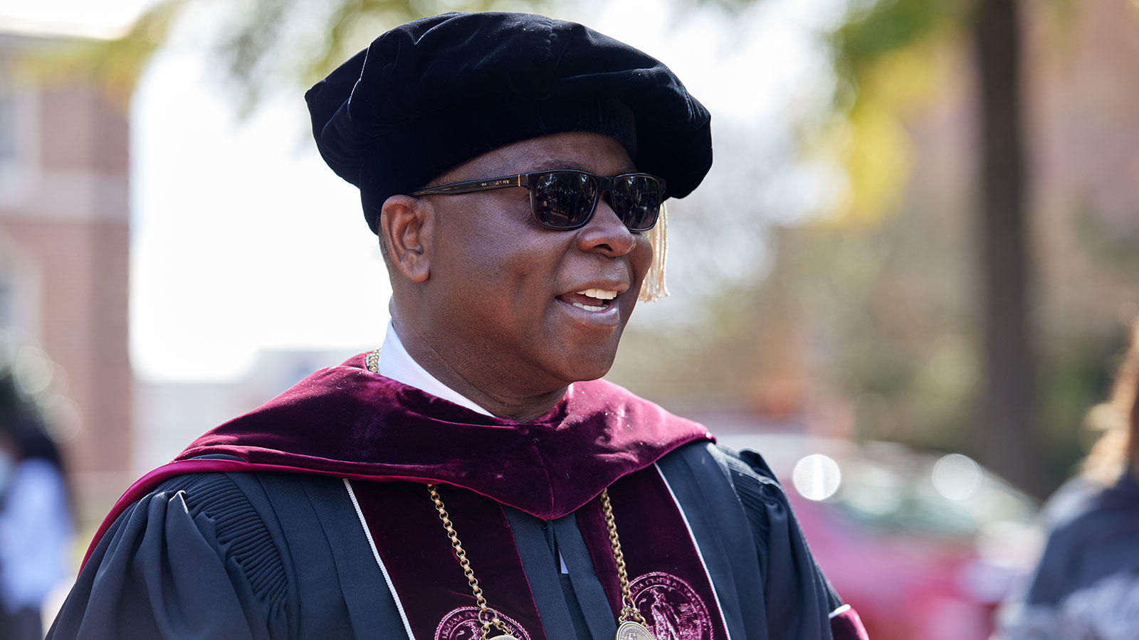 Chancellor Johnson O. Akinleye Smiling