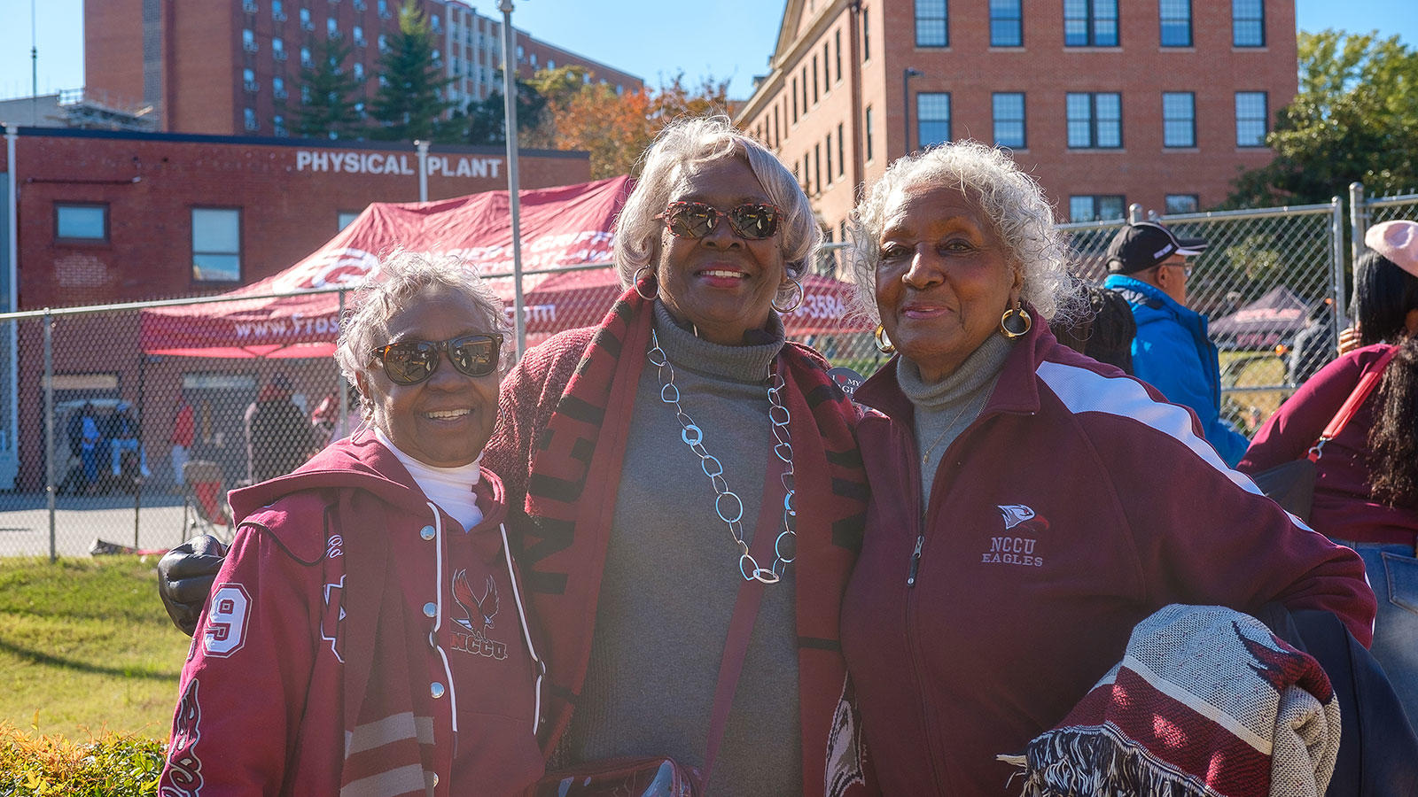 NCCU alumni posing for picture