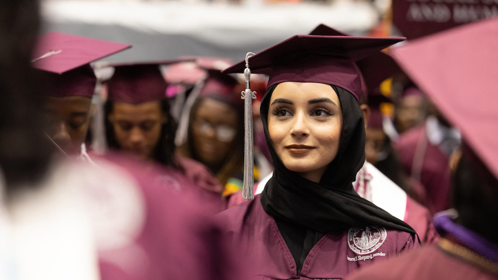 Student at graduation