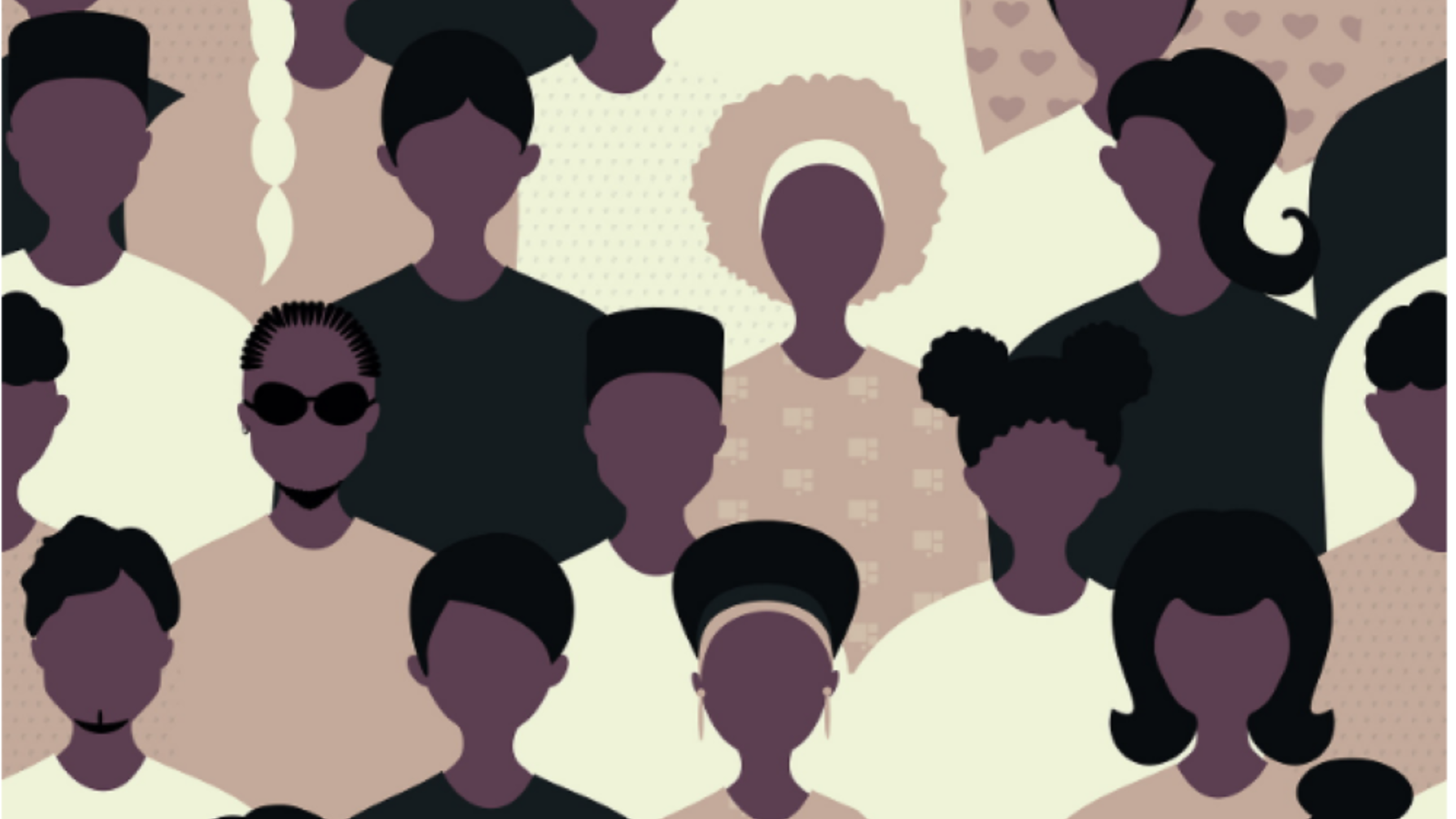 Black people faces
