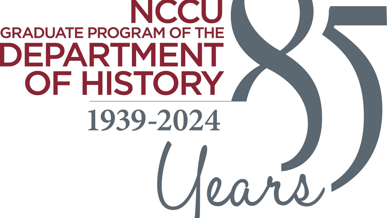 85 Graduate History Dept Logo