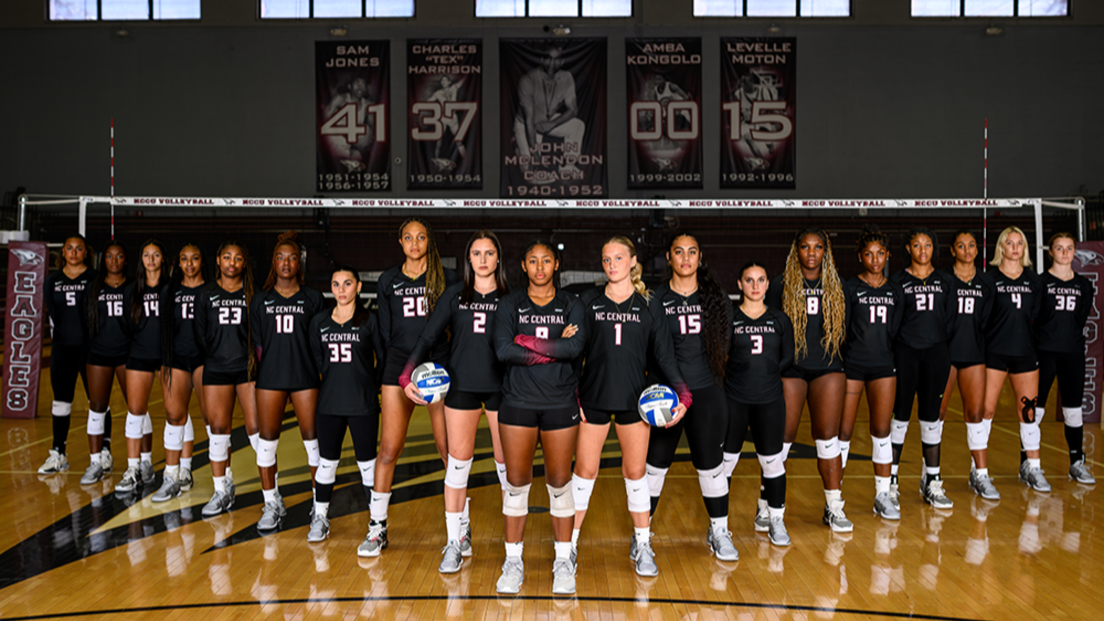 NCCU Women's Volleyball Team Picture