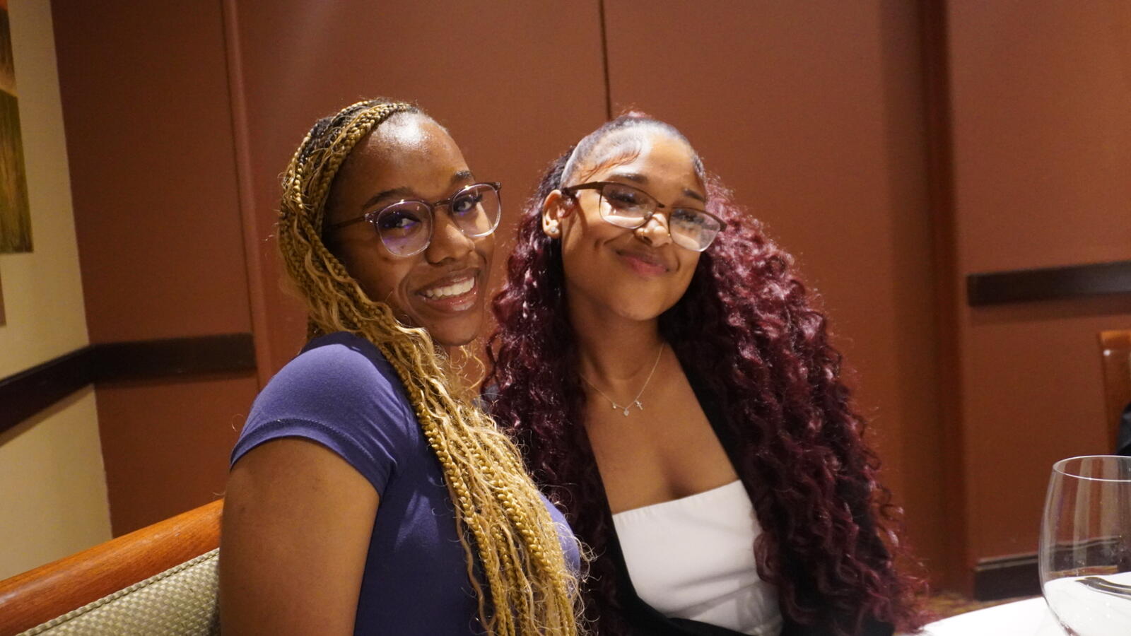 Students at an event