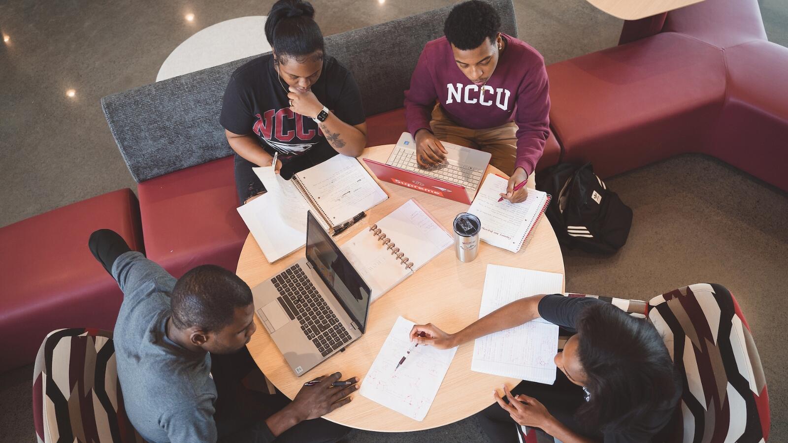 NCCU Students on Round Table