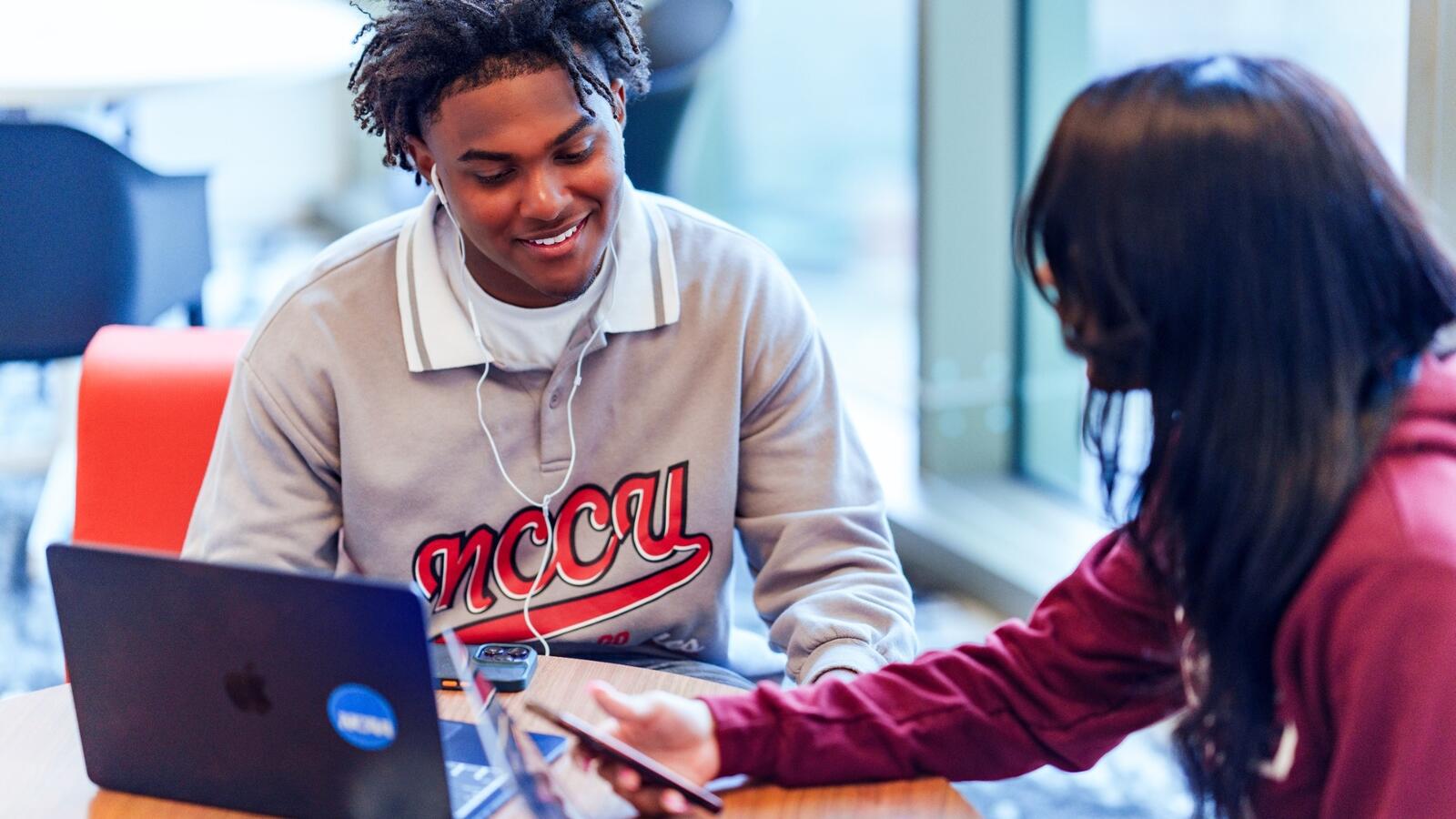 Students on Computer
