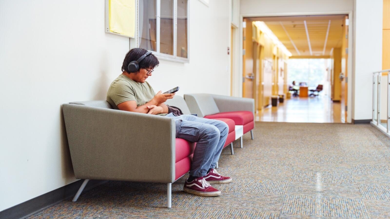 Student Sitting