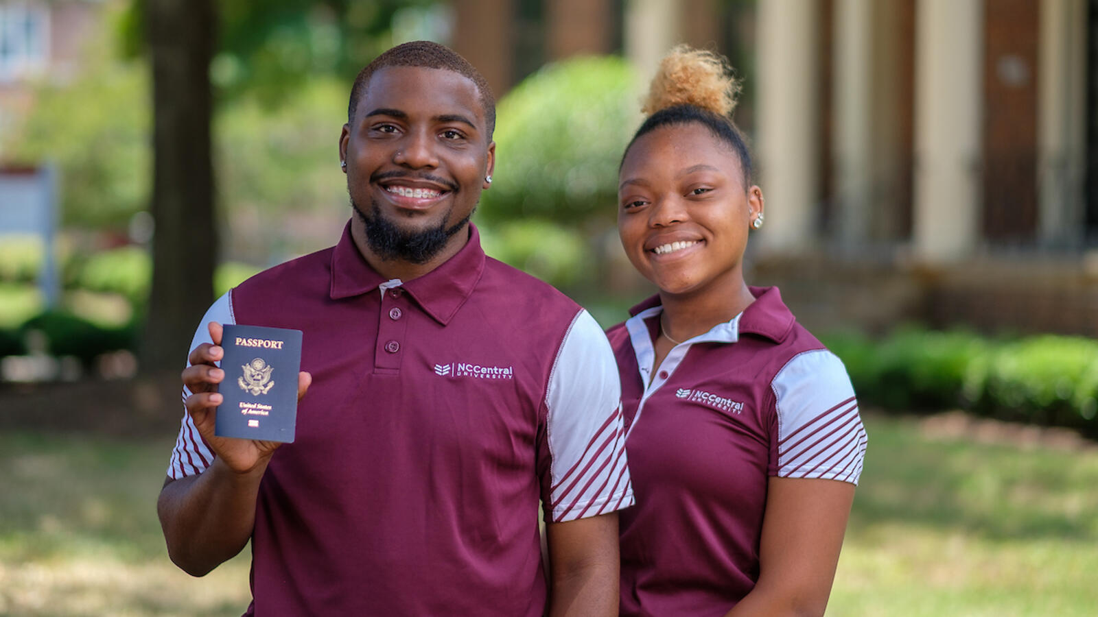 Students Holding Passport