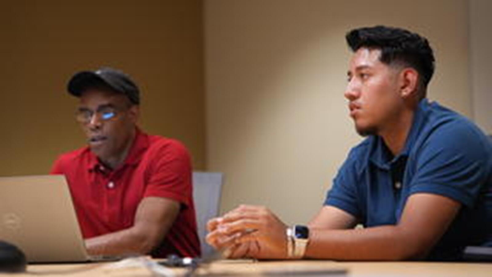 IHSEM student with Dr. Muhammad