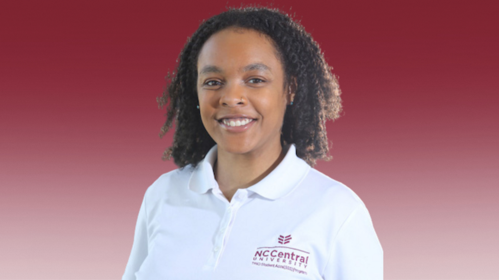 Simone Spencer smiling.