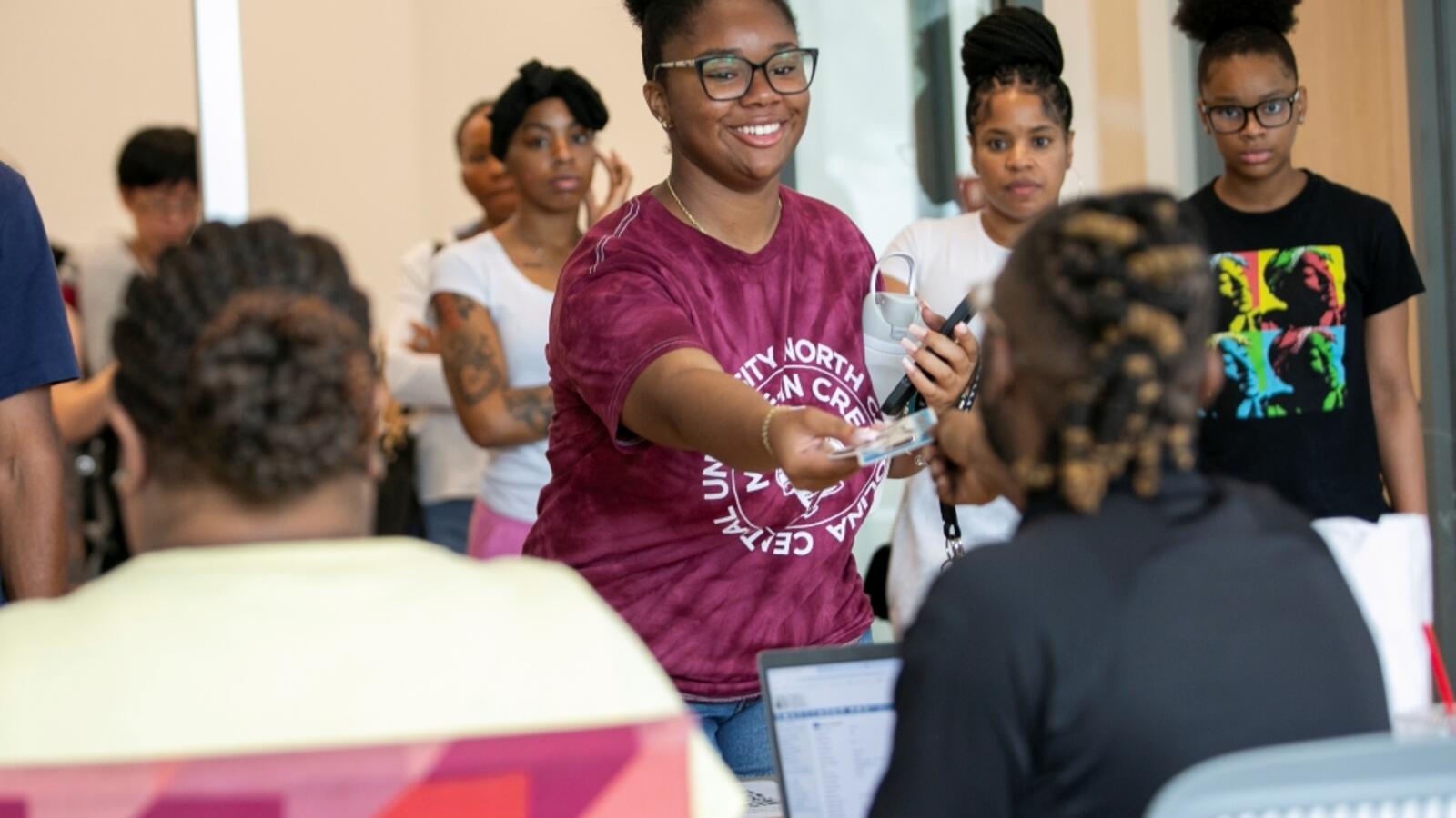 Student on Register