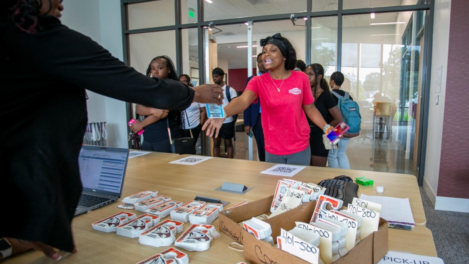 Students Purchasing Parking Pass