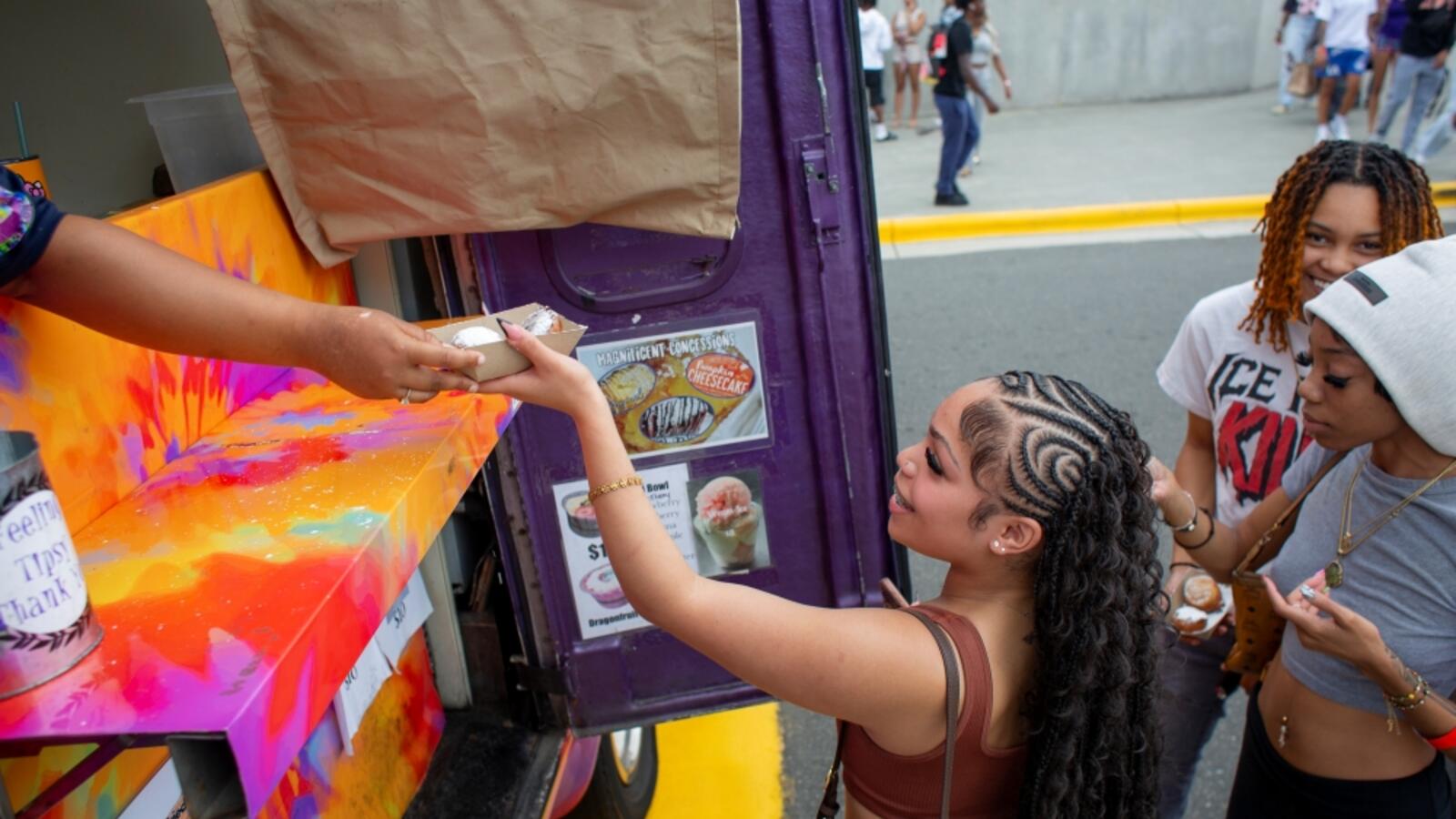 Student Buying Food