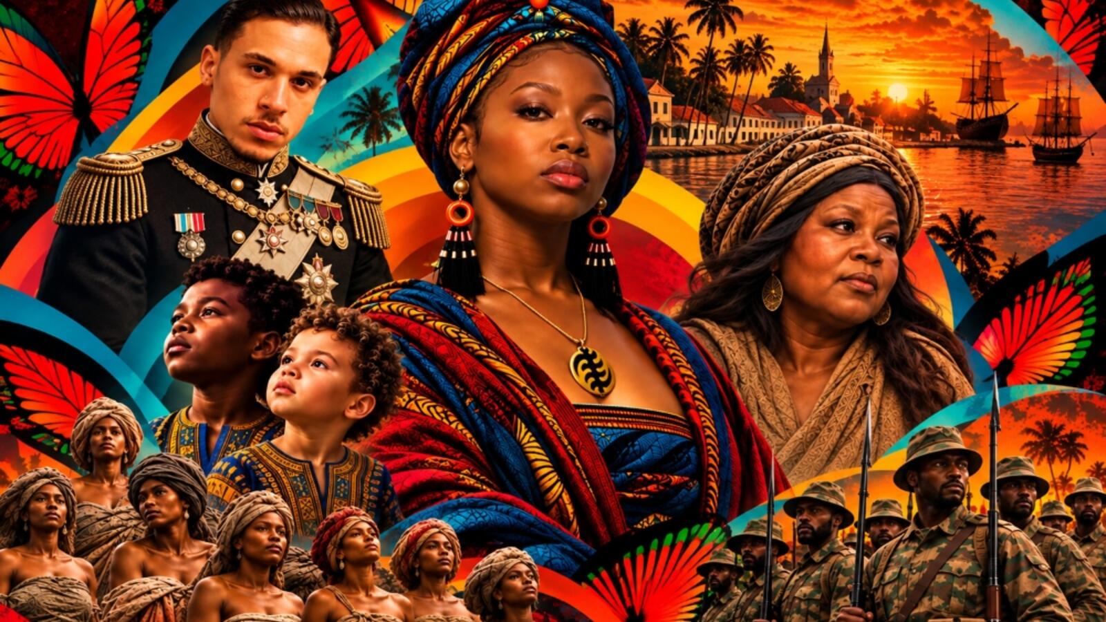 Image of people representing African Culture