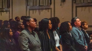Alpha Kappa Mu Honor Society Inductees 