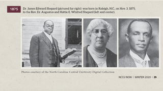 NCCU Timeline
