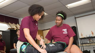 Students in the Sports Medicine Program