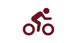 Person on a bicycle