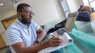 Student studying 