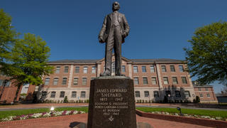 James E. Shepard Statue