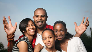 picture of African American family