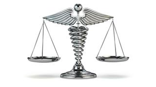 Image of the Scales of Justice.