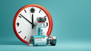 Covid-19 news stock image