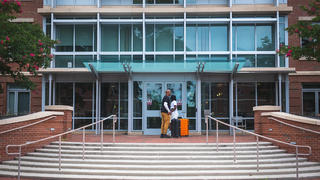 Dorm entrance