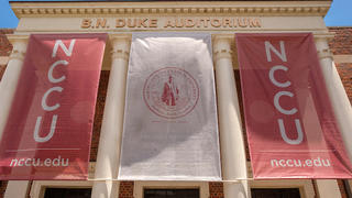 B. N. Duke banners