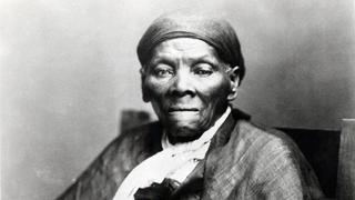 Harriet Tubman sitting in chair