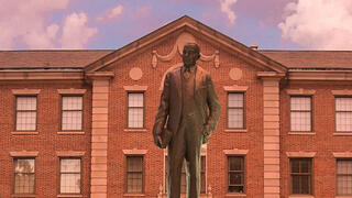 James E. Shepard Statue