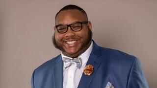Jordan Keith in suit